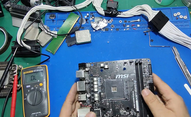 龙口华硕电脑主板维修